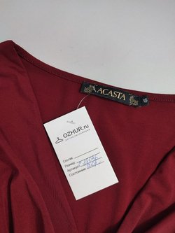 Блузка Acasta бордо 46 размер
