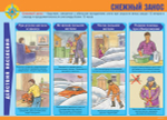 Плакаты "Действия населения в ЧС природного характера" (10 пл. ф.А3)