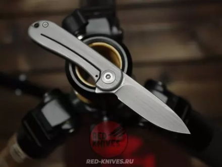 Складной нож Civivi Mini Elementum C18062Q2 сталь Sandvik™ 14C28N, рукоять медь