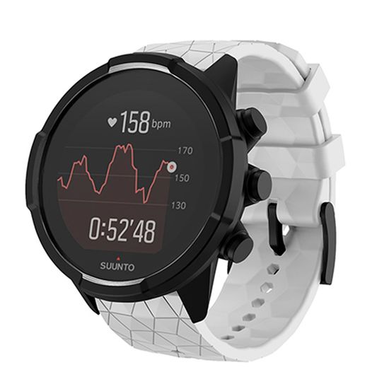 Ремешок Ranger 24 мм для Suunto 9 Baro, Suunto 7, Suunto Spartan Sport силиконовый быстросъемный