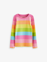 Лонгслив для девочки Next K88-352, Розовый, Оранжевый, Голубой