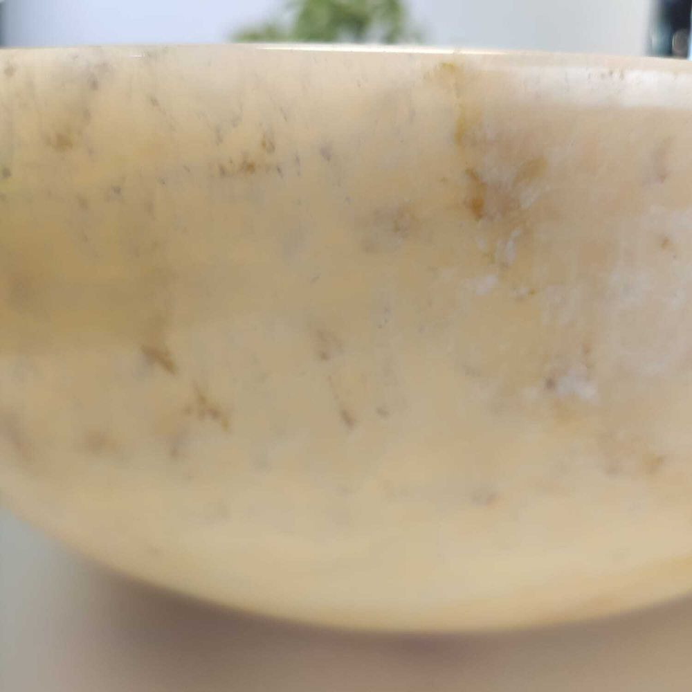 Раковина из оникса Bowl Yellow TinLip BO-61091 40*40*15