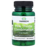 Swanson Vitamins, смесь расторопши, 60 капсул