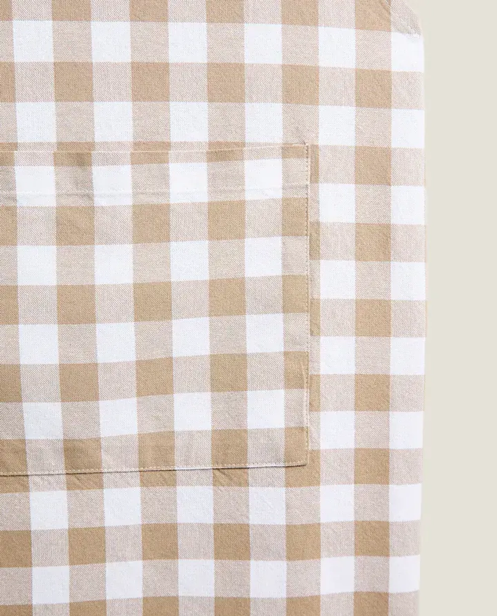 ZARA HOME ХЛОПКОВЫЙ ФАРТУК В КЛЕТКУ