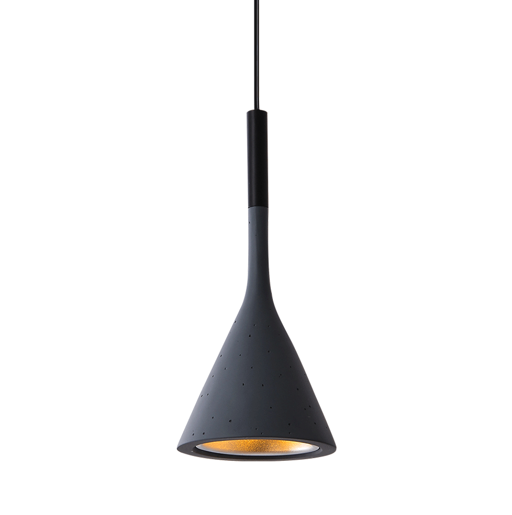 Подвесной дизайнерский светильник  Aplomb by Foscarini (серый)