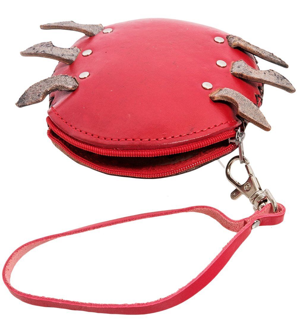 BL-35/4 Кошелёк кожаный «Божья коровка»