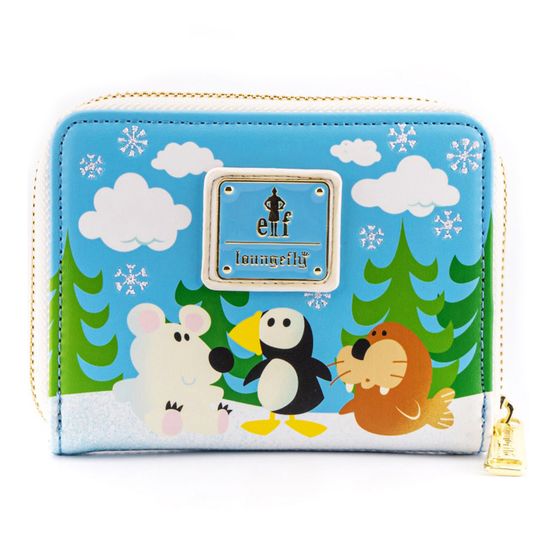 Кошелек Loungefly Elf Buddy And Friends Zip Around Wallet ELFWA0004