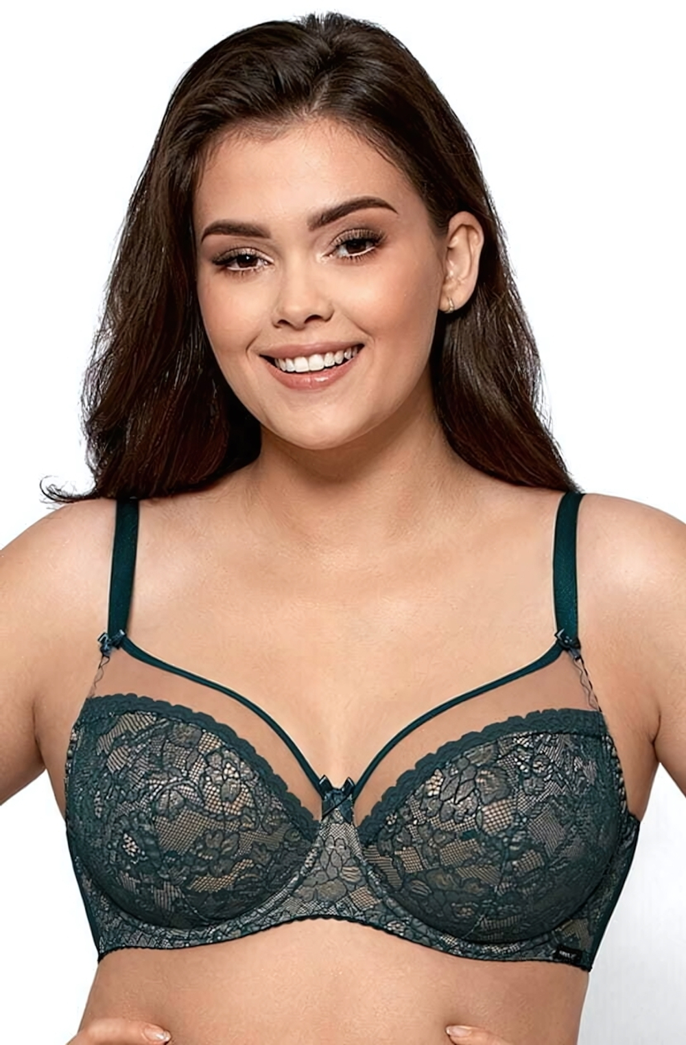 Бюстгальтер Anastasia с мягкими чашками (Размер: 65I) (Цвет: зеленый)