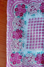 Носовой платок, размер 24 x 24 см, 1 шт., разные цвета