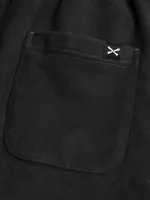 Брюки Hardlunch Logo оверсайз темно-серые