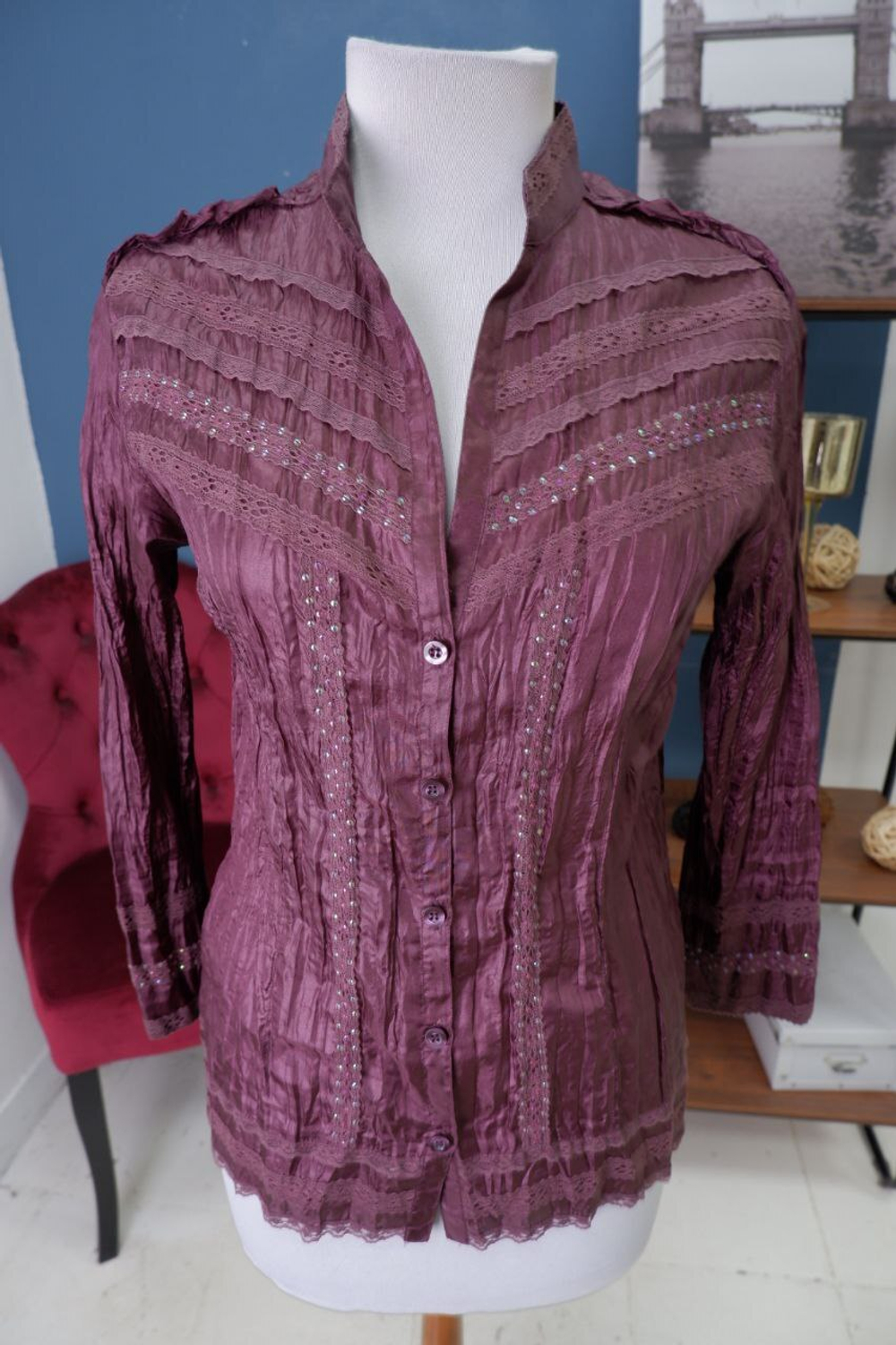 Рубашка Oggi красивая 46 размер