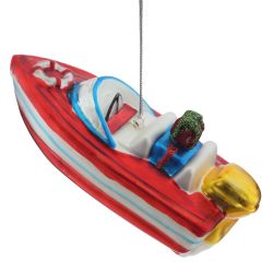 GAEM Украшение новогоднее "Катер", L13 W6 H6 см