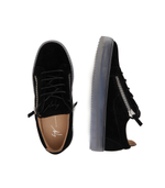 Кожаные кроссовки Giuseppe Zanotti - черный(RM30004)