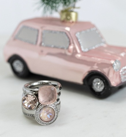 Кольцо Qudo FIRENZE 19 (S) Vintage Rose 107000/40-5942 19 размер 19