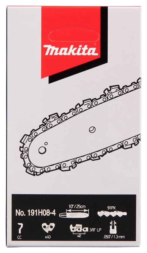 Цепь для пилы 25 см 91PX Makita 191H08-4