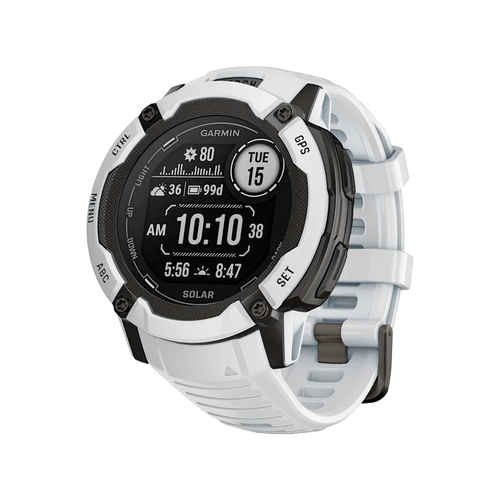 Умные часы Garmin Instinct 2X, 50mm, Solar White (010-02805-04)