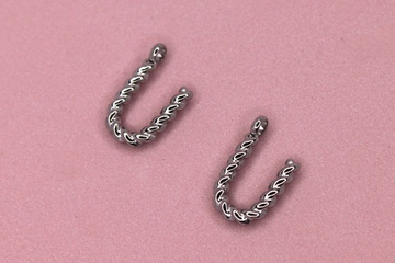 Подвеска буква U 9х14 мм