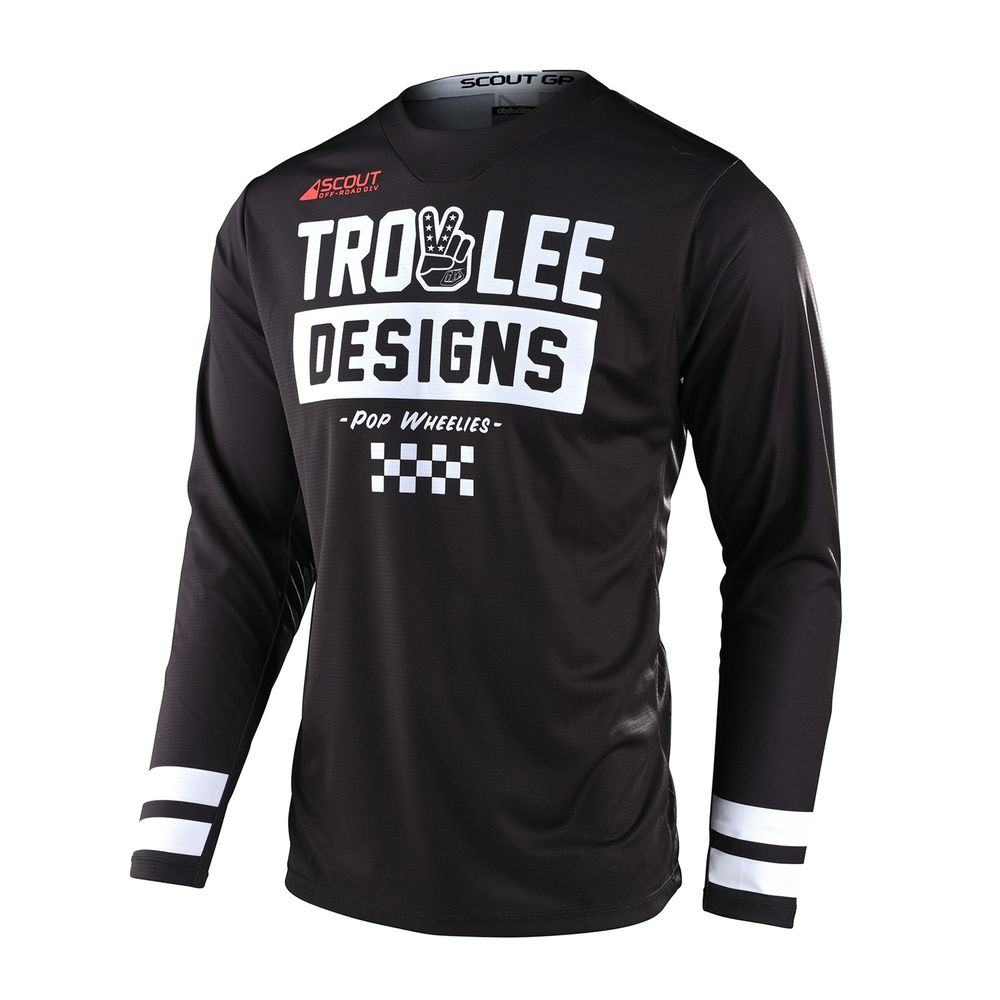 Джерси Troy Lee черная