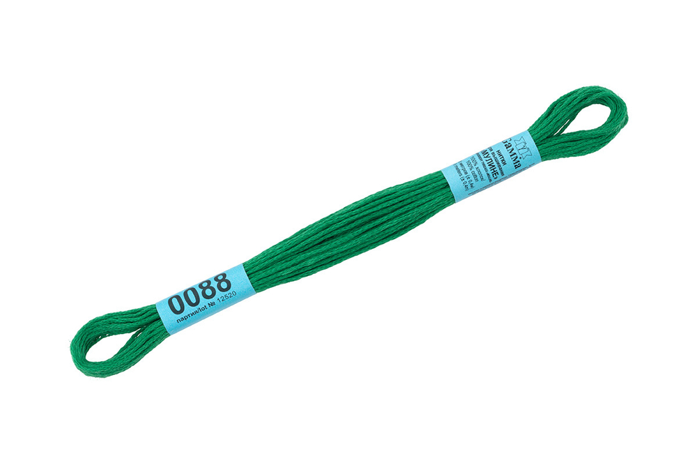 Мулине "Gamma" , 100% хлопок, 8 м, №0088