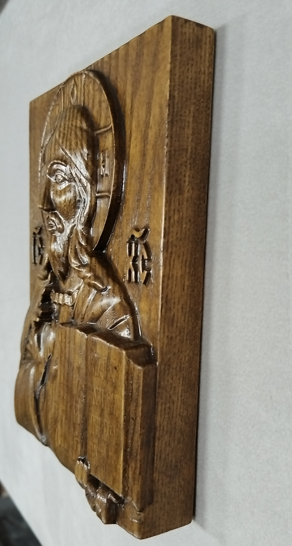 СПАС ВСЕДЕРЖИТЕЛЬ. ИКОНА ИЗ МАССИВА ДЕРЕВА,