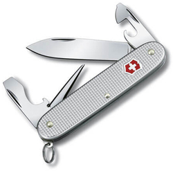 Нож Victorinox Pioneer, 93 мм, 8 функций, серебристый