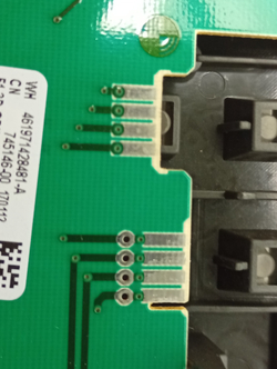 AWS71212 кт20 Плата индикации в сборе стиральной машины Whirlpool 461971428481 б/у