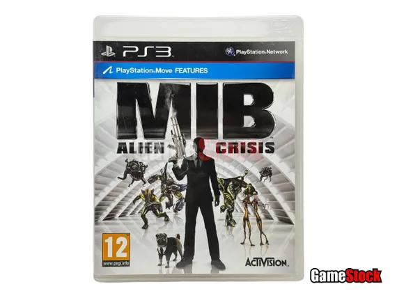 PS3 Men in Black: Alien Crisis/Люди в черном (с поддержкой PS Move) (Б/У, Английская версия, BLES-01549)