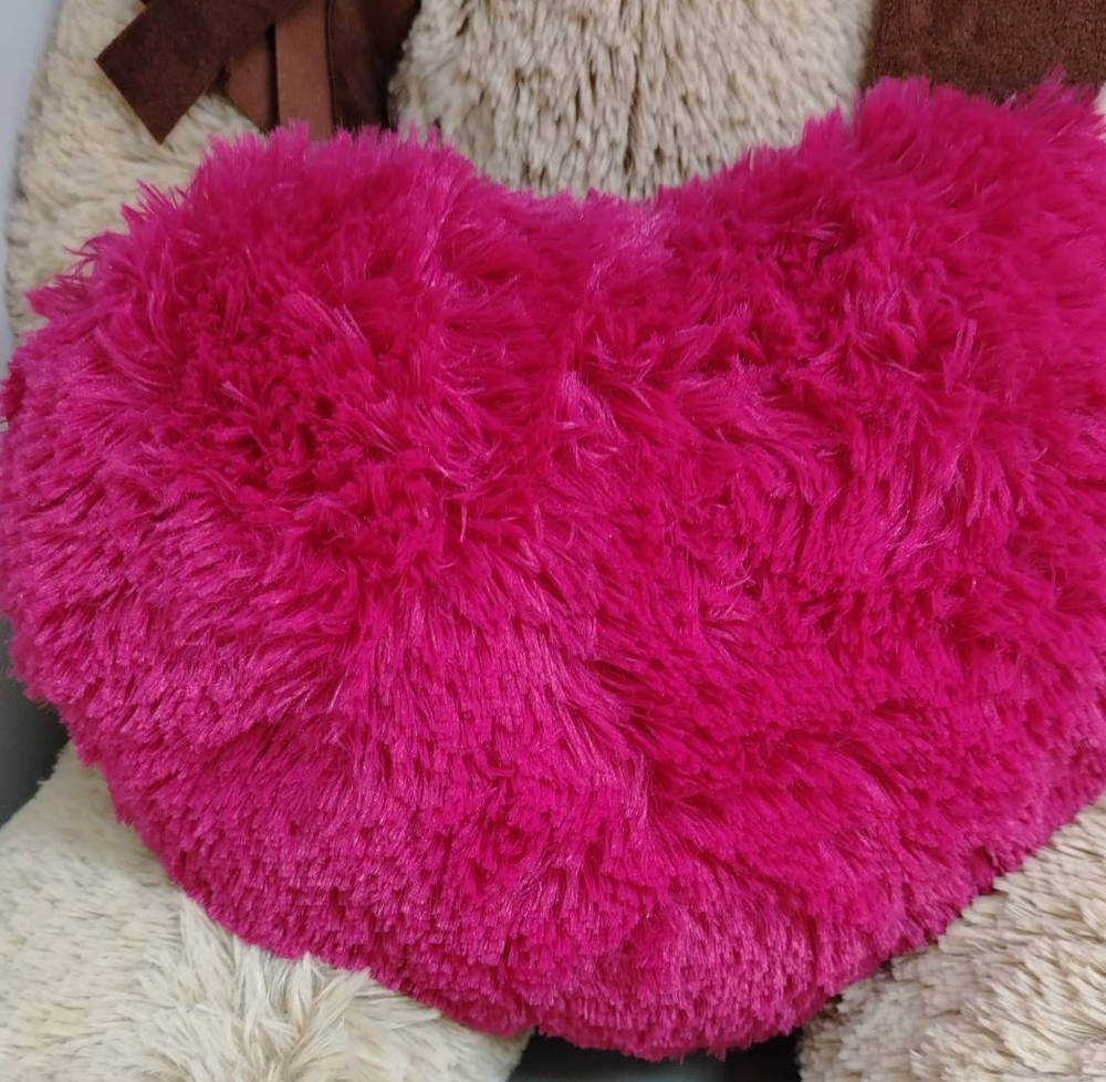 Букет 9 веток кустовых роз + сердце