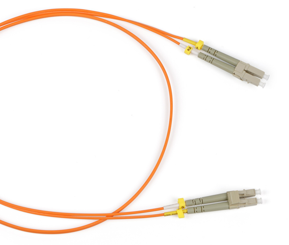 Патч-корд волоконно-оптический Hyperline FC-D2-504-LC/PR-LC/PR-H-1M-LSZH-MG