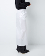 Юбка из тонкой шерсти с подъюбником из хлопка елочка серый/белый