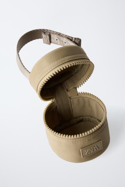 ZARA СУМКА ДЛЯ СОСОК, БЕЖЕВО-КОРИЧНЕВЫЙ