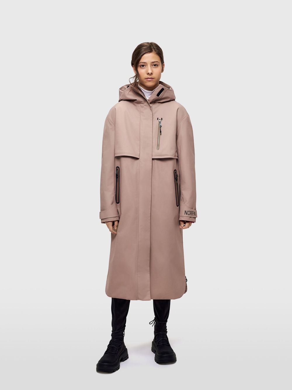 Плащ для девушки Kinerma тауп