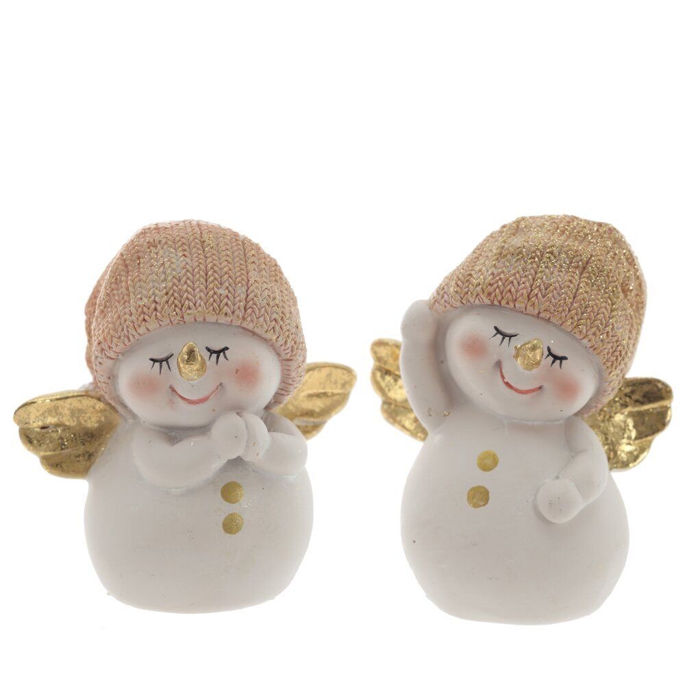 GAEM Фигурка декоративная "Снеговик", L6 W3,5 H7 см, 2в.