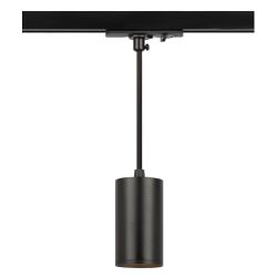 Трековый светильник однофазный ЭРА TR45-GU10 S BK подвесной под лампу GU10 черный