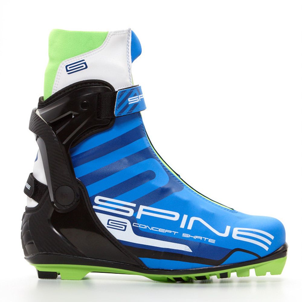 Лыжные ботинки SPINE CONCEPT SKATE PRO NNN арт.297 синий