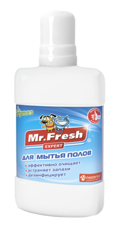 MR.FRESH EXPERT Средство для мытья полов в местах содержания животных, 300 мл