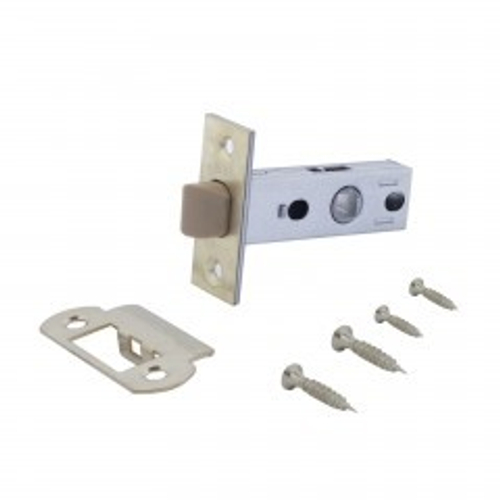 Защелка АЛЛЮР АРТ L45-8 P PB золото,пластик, торц.планка 25мм б/ручек  /12330