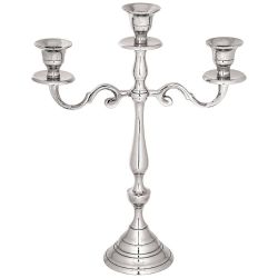 ПОДСВЕЧНИК НА 3 СВЕЧИ. ВЫСОТА=31 СМ. (КОР=24ШТ.)