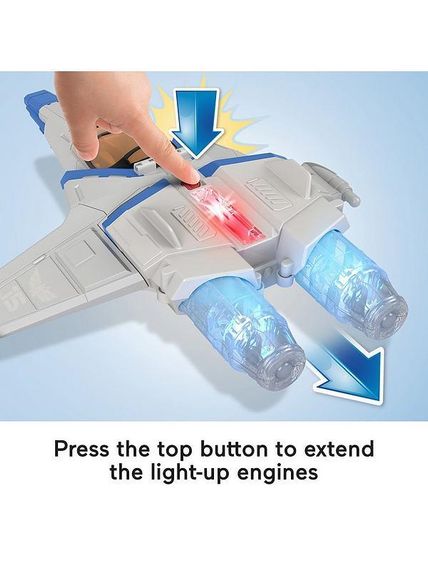 Imaginext Buzz Lightyear и космический корабль с Mattel Lights and Sound