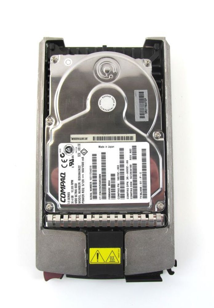 Жесткий диск HP SCSI 36Gb (10K/U160/80pin/Hot-Plug) BD0366459B
