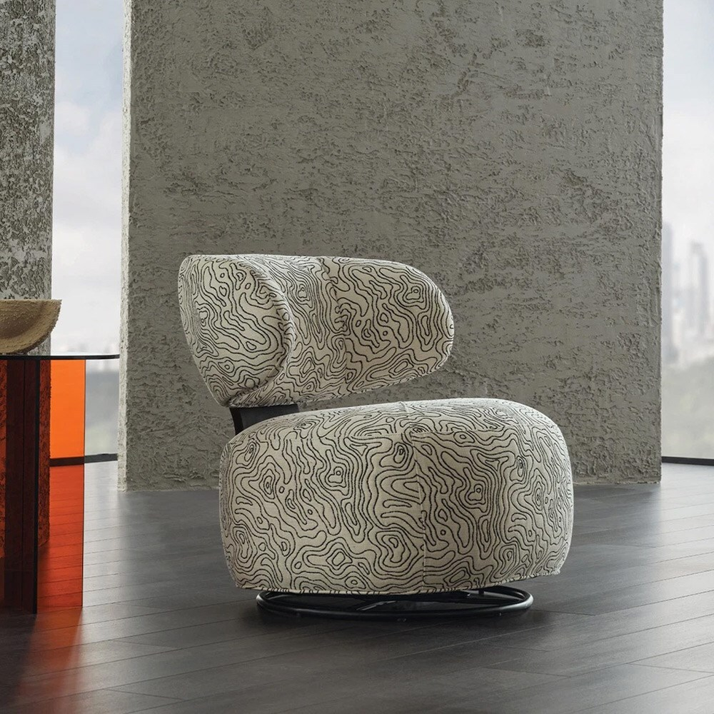 Кресло вращающаяся ножка ENZA HOME SOHO EH69434