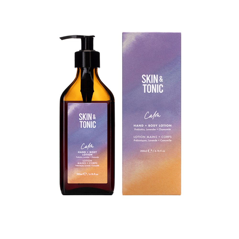 Лосьон для тела и рук CALM HAND & BODY LOTION 200мл (Skin and Tonic)
