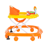 BAMBOLA Ходунки Мишка (8 колес,игрушки,муз) (63*57*55) Orange+Yellow/Оранжевый