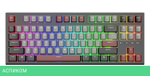 Клавиатура Royal Kludge RK-R87 Blue switch Black/Gray/Red