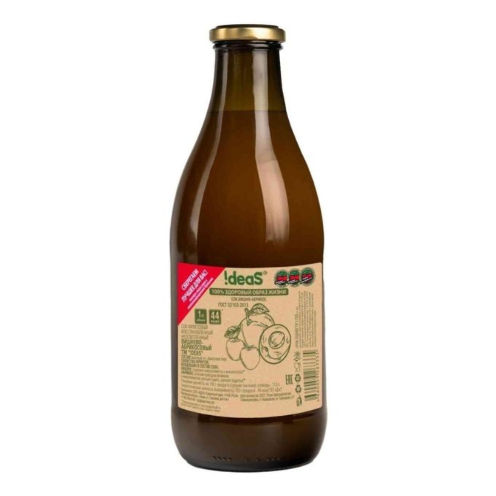 Сок !DeaS Вишня-Абрикос 1 л