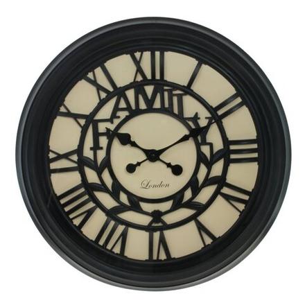GAEM Часы настенные декоративные, L50 W5,5 H50 см, (1xАА не прилаг.)