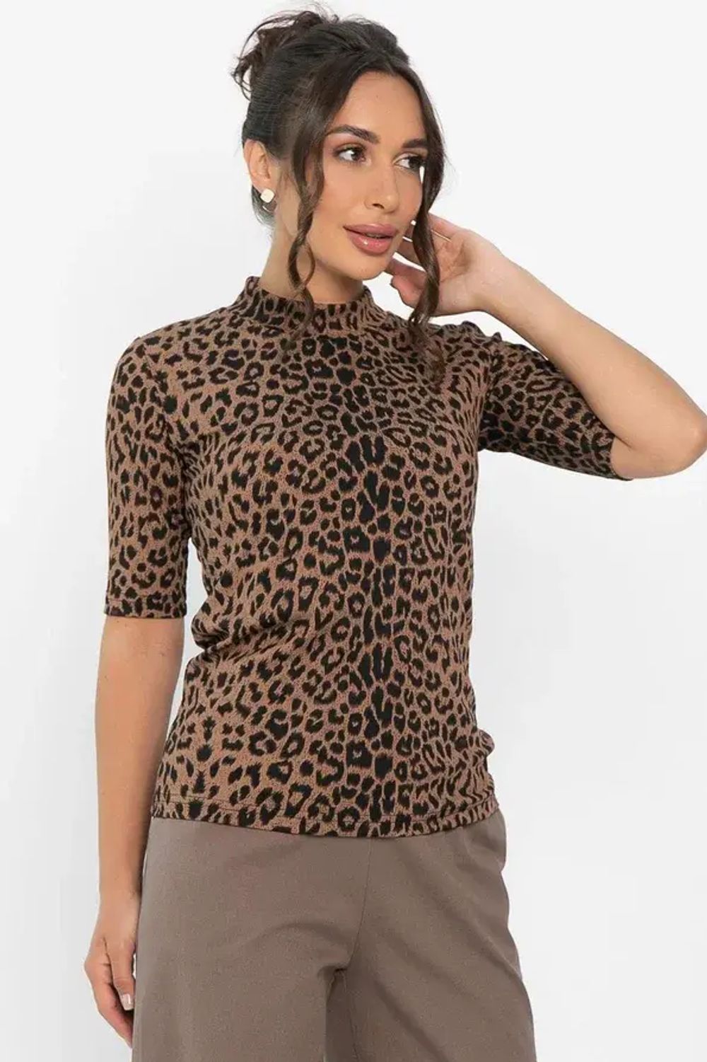 Блуза Новый день НЬЮ (лео) Б13991-19М LT Collection