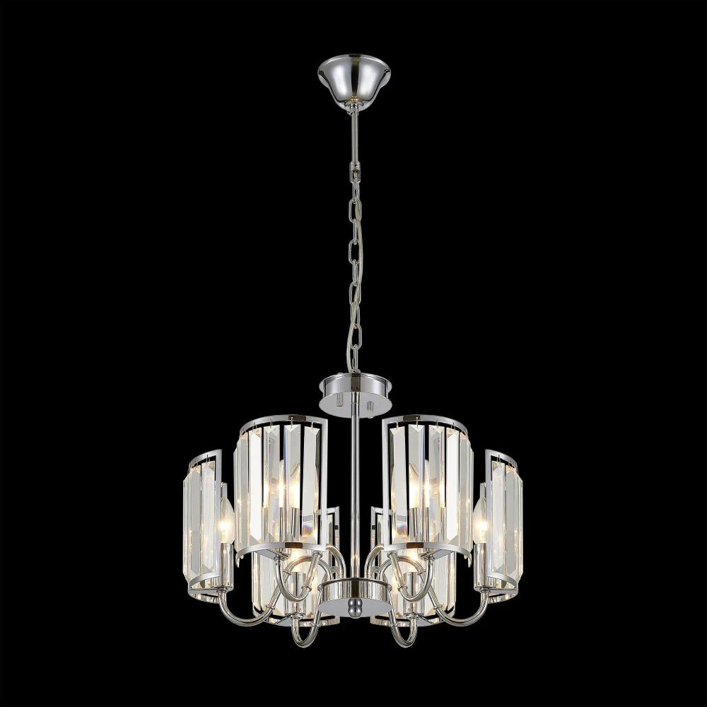 Citilux Грета CL333161 Люстра хрустальная подвесная Хром