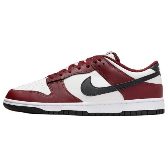 Кроссовки NIKE Dunk для скейтборда Низкие Белые Красные Черные Мужские