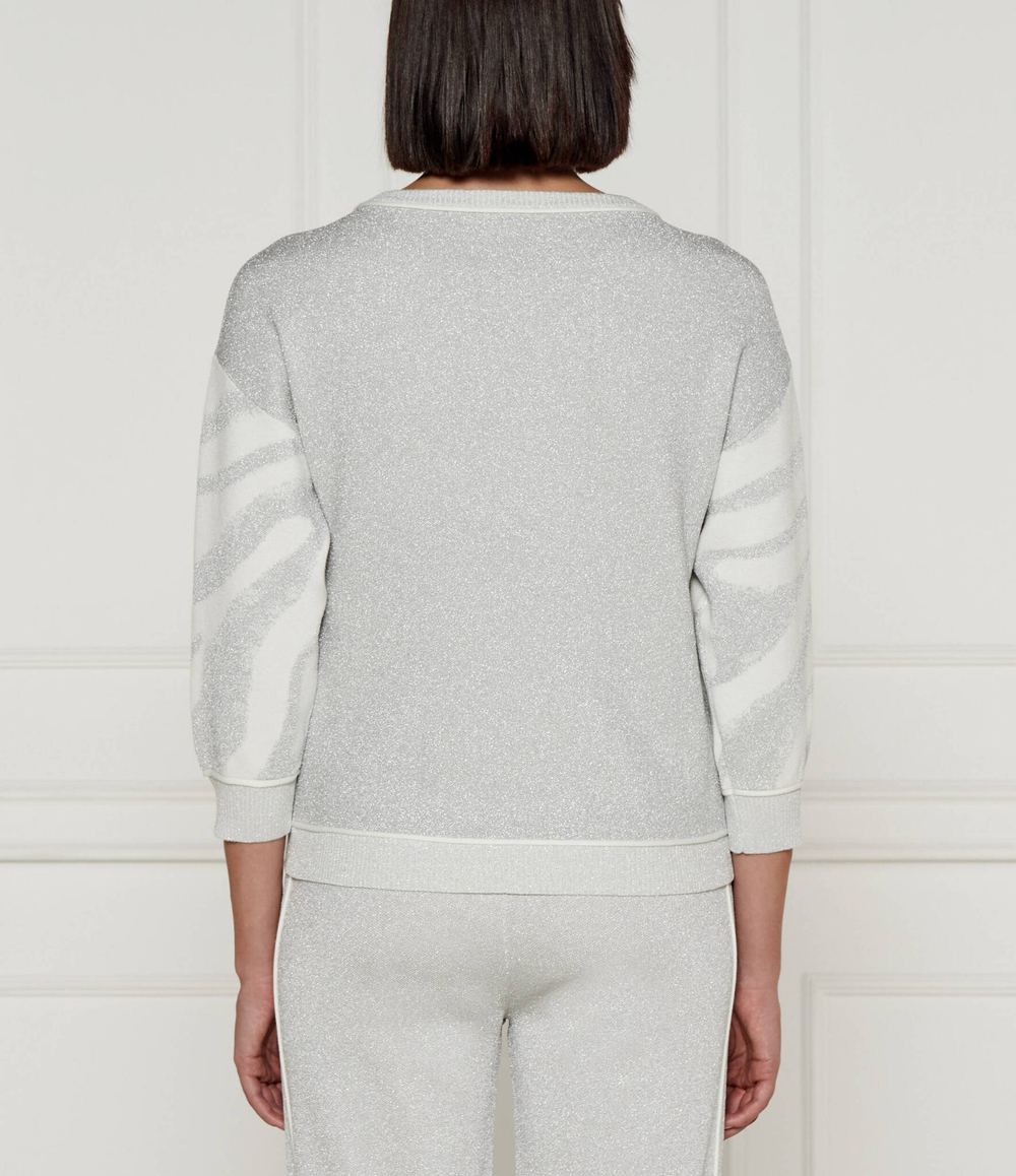 Свитер Liu Jo Sport - серебряный(TF4110 MS49I)